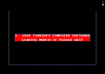 Munch-It (UK) (1985) screen shot title